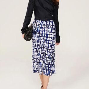 Jason Wu Blue and White Slip Skirt